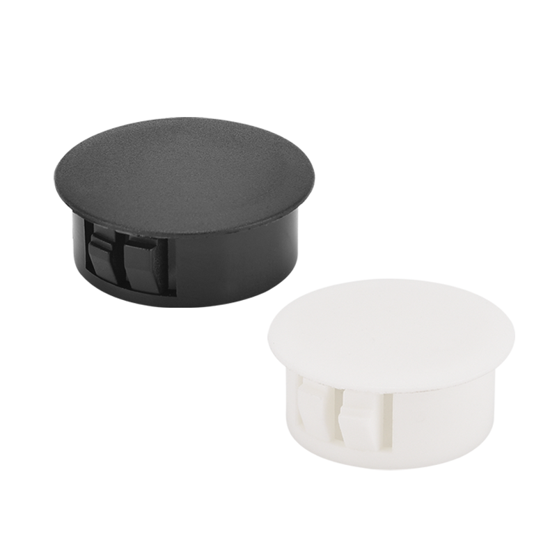 黑白色扣式堵头